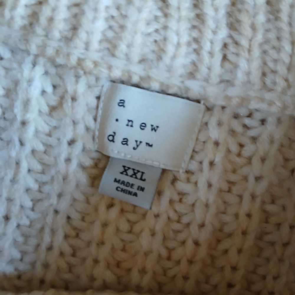 Cream Crewneck Sweater - Picture 3 of 3
